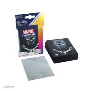 Gamegenic - Marvel Champions Art Sleeves - Black Panther (50 + 1)
