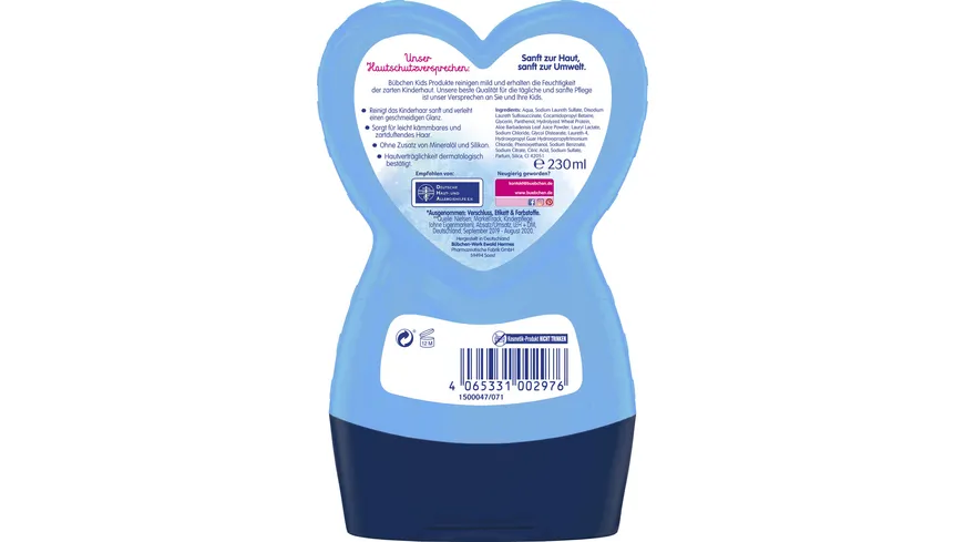 Bübchen Shampoo & Spülung 2in1 Prinzessin Annabella 230 ml
