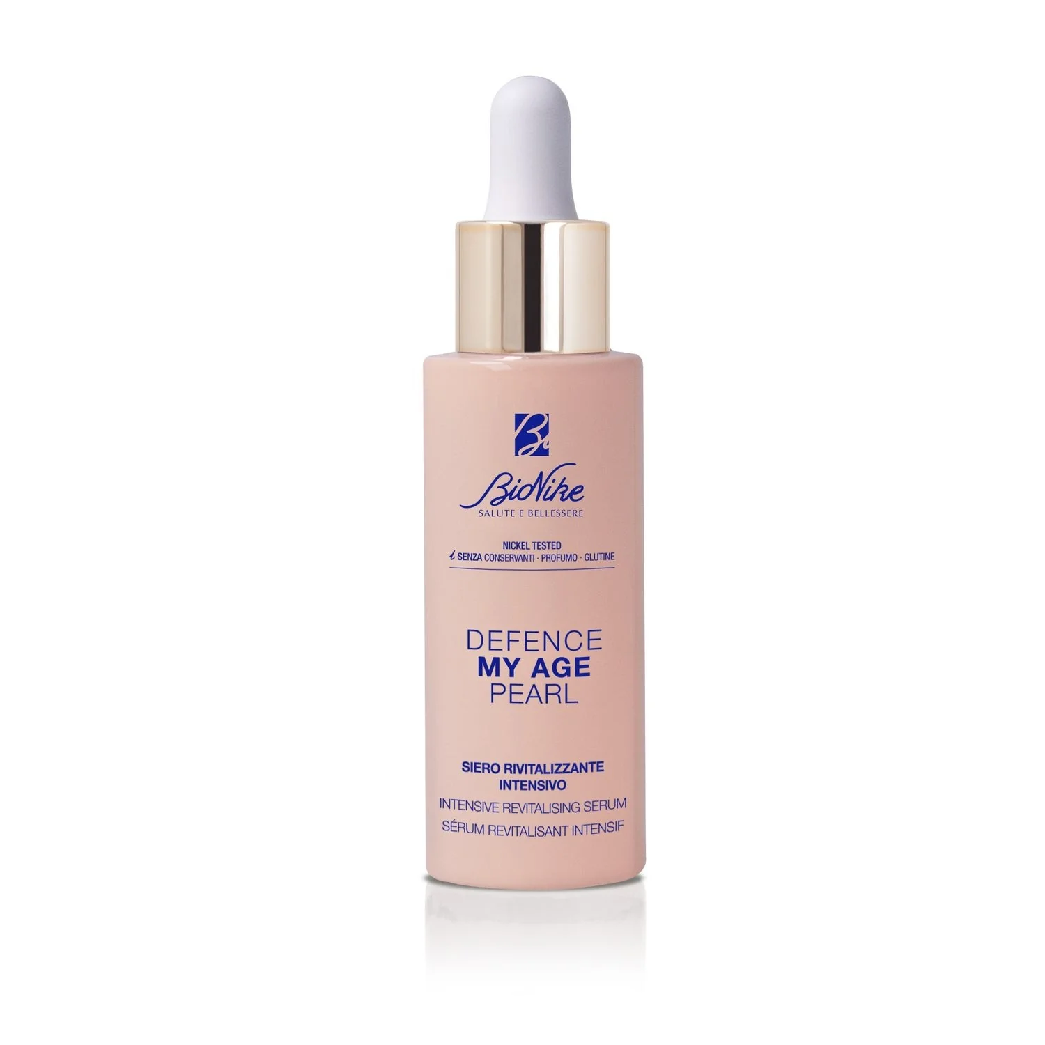Defence My Age Pearl – Intensiv revitalisierendes Serum – Gesichtsserum mit globaler Wirkung, Gesichtsserum für erste Anzeichen, aufhellendes Gesichtsserum