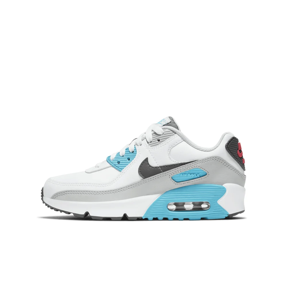 Nike Air Max 90 LTR Leather GS CD6864-108 / weiss