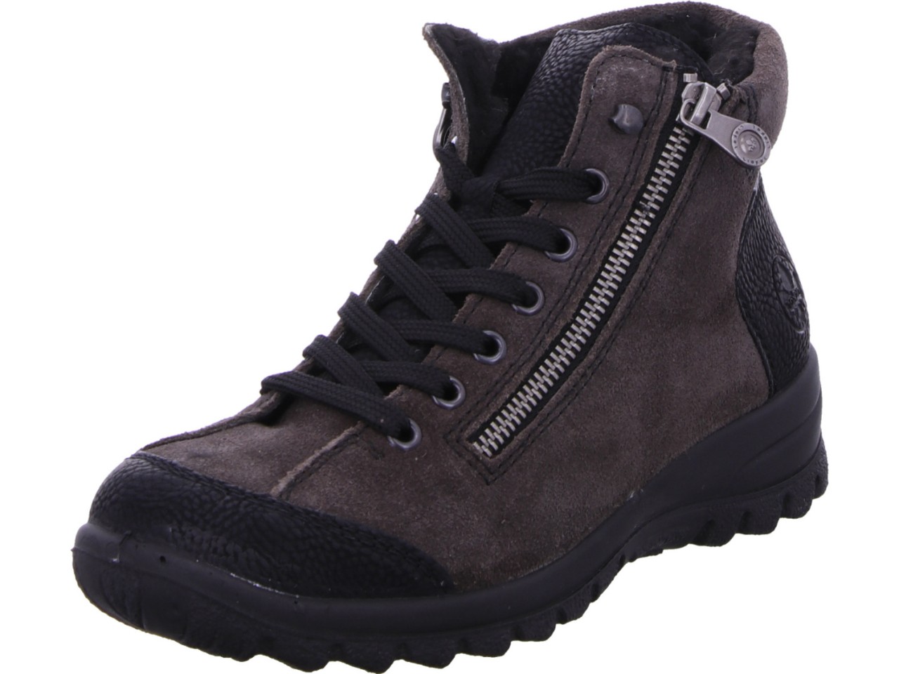 RIEKER Winterstiefel grau