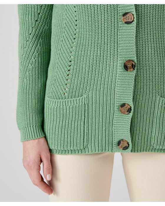 Gilet maille perlée