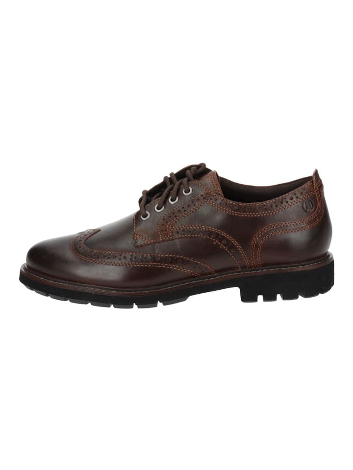Clarks Halbschuhe in Tan günstig kaufen