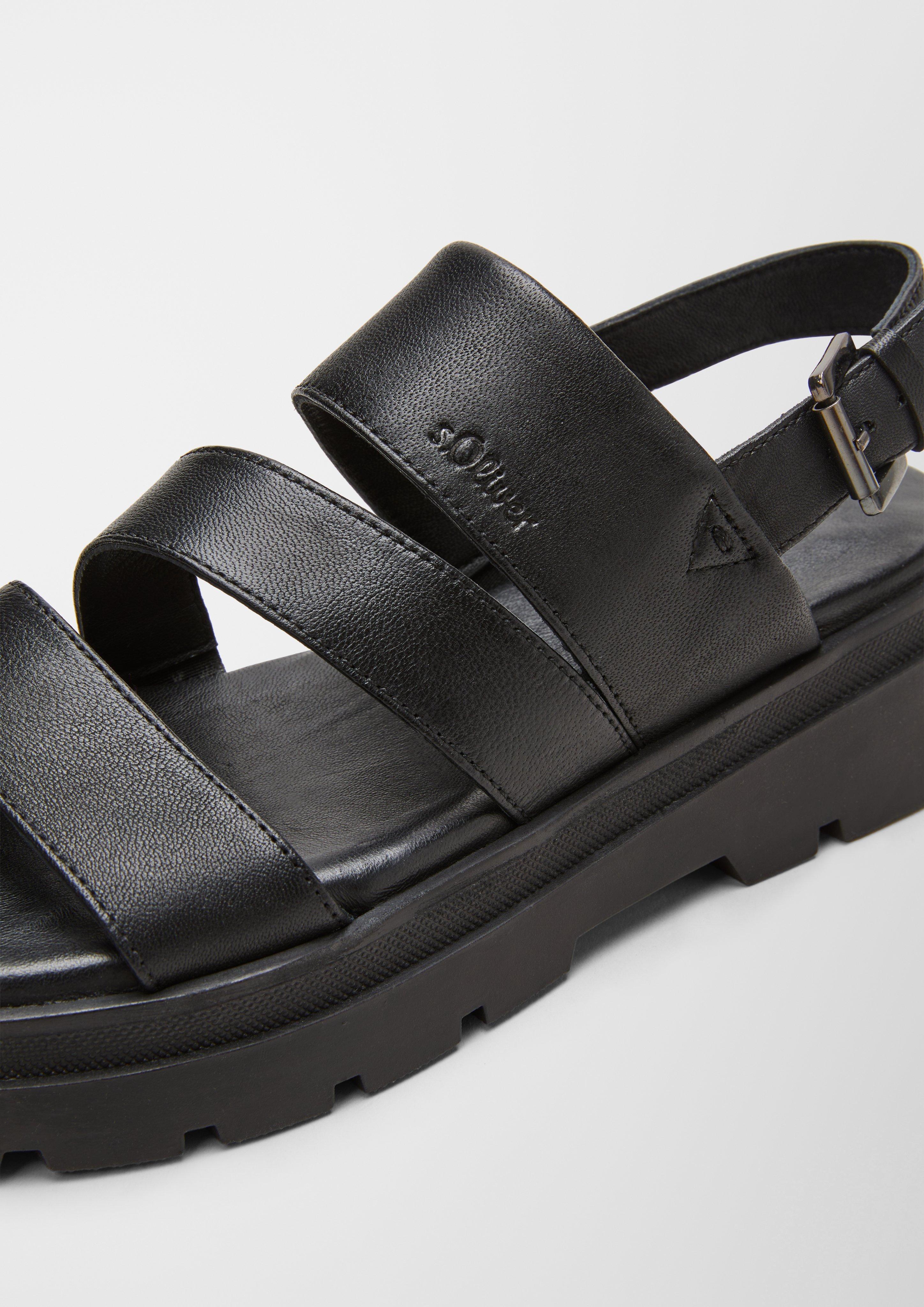 Sandalen aus Schafsleder  1234575-001