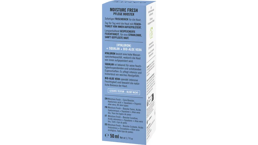SANTE Moisture Fresh Pflege Booster 50 ml