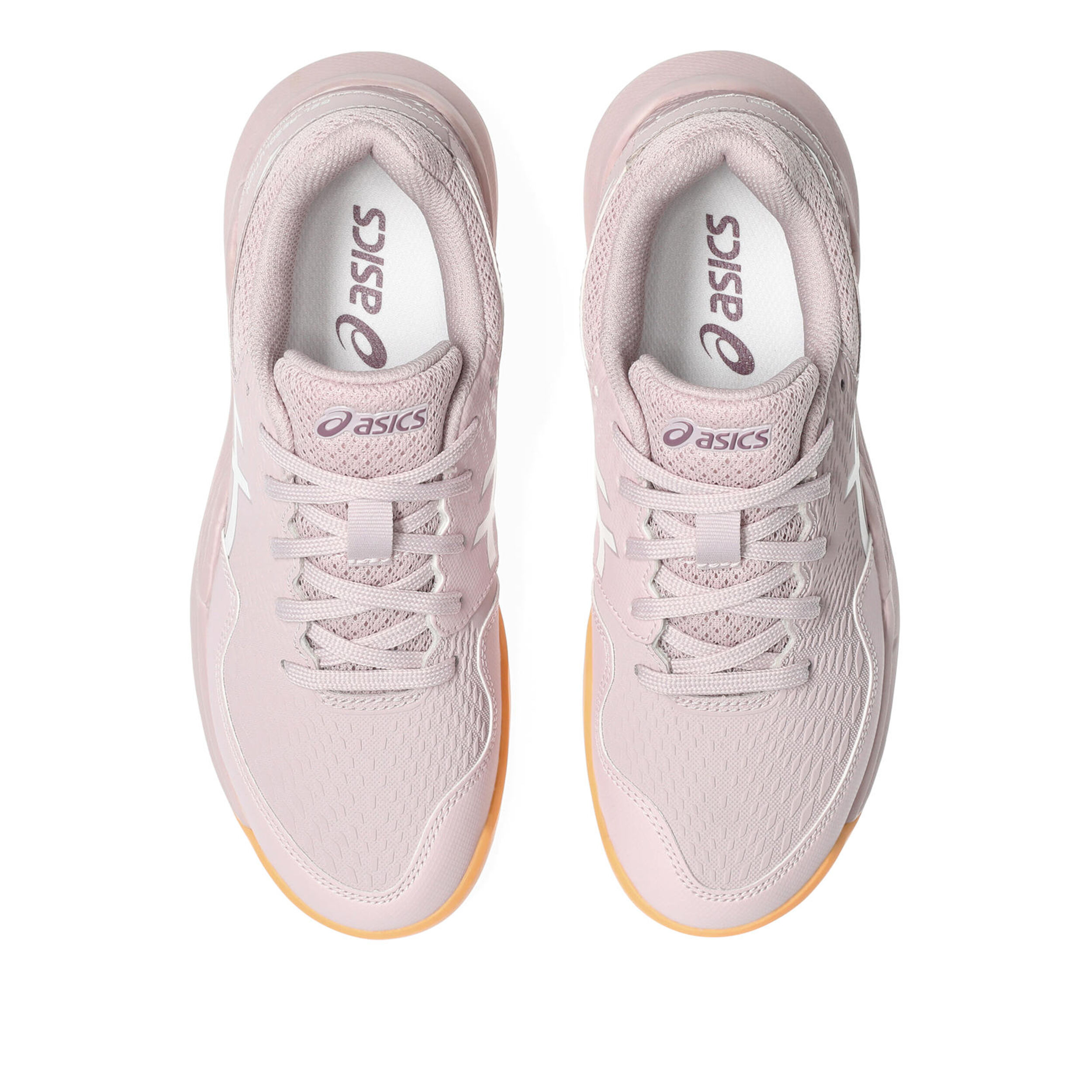 Gel-Resolution 9 GS Allcourtschuh Kinder - Beige, Weiß