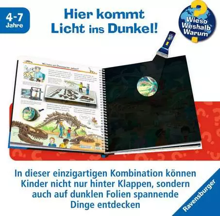 Ravensburger Wieso? Weshalb? Warum? Leuchte und entdecke: Dinosaurier