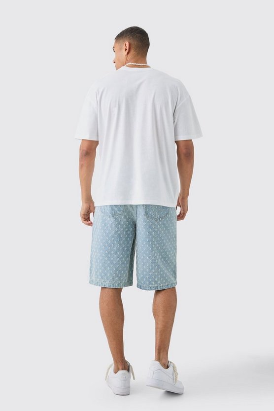 Oversize T-Shirt mit lizenziertem Street Fighter Print