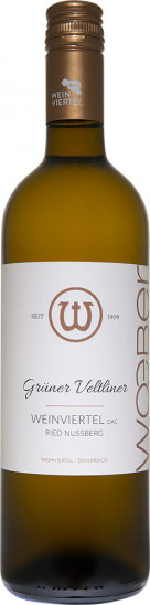 2022 Grüner Veltliner Ried Nussberg Weinviertel DAC trocken - Weingut Wöber
