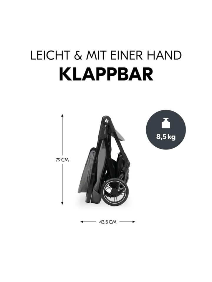 Hauck Buggy Shop N Care inkl. Autositz Pebble Pro in grau,schwarz günstig kaufen onesize