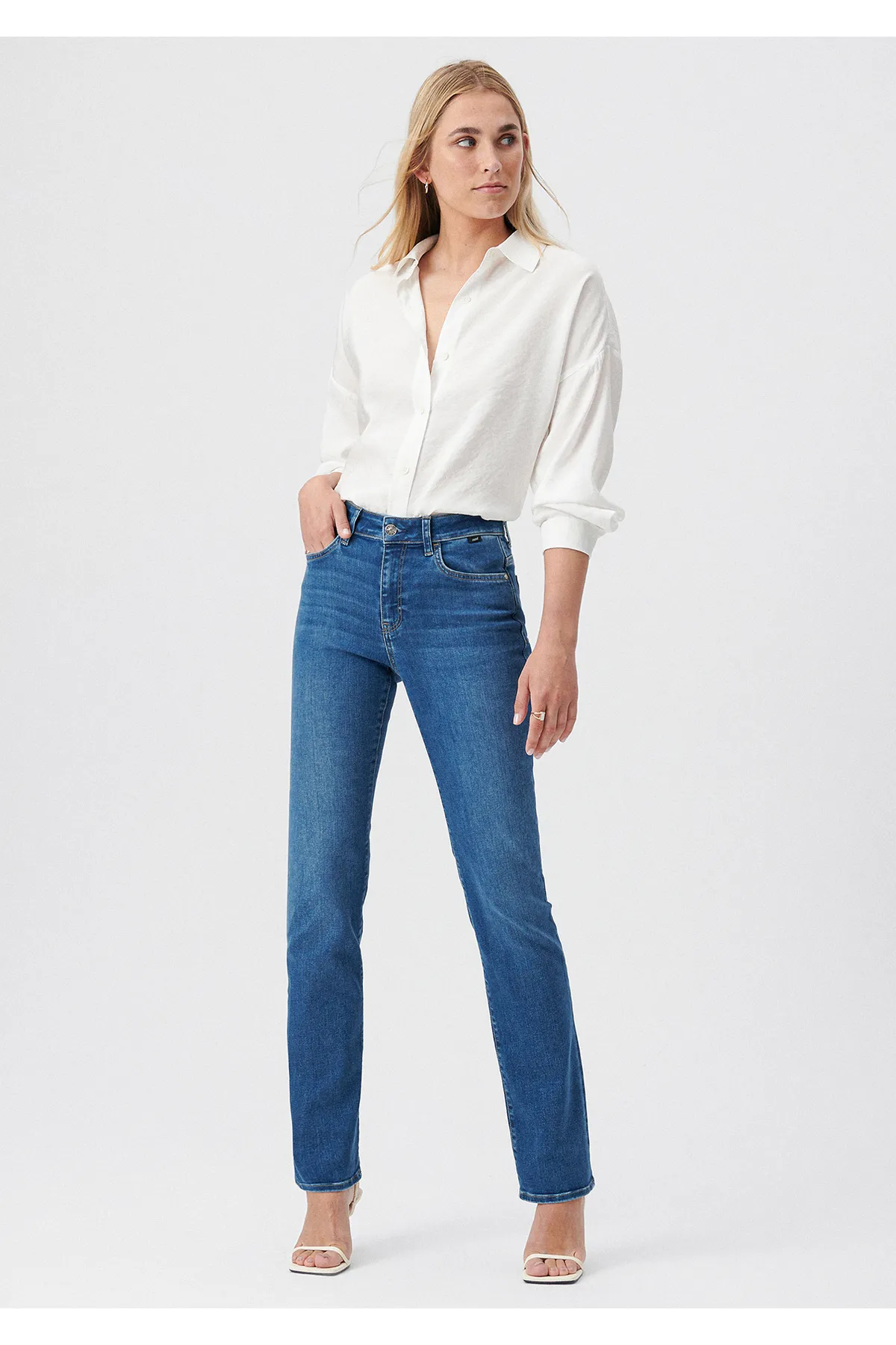 Mavi  Kendra Everyday Casual Vintage Indigoblaue Jeanshose 1074685867