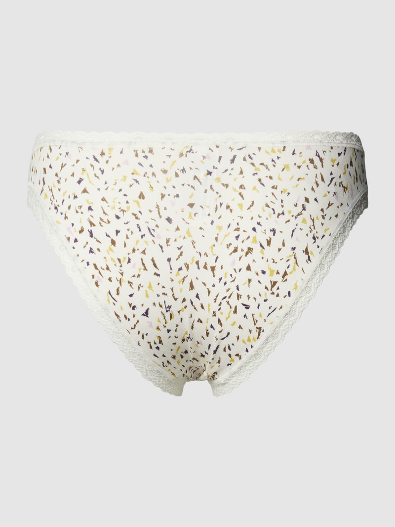 Slip mit Muschelsaum in lavendel