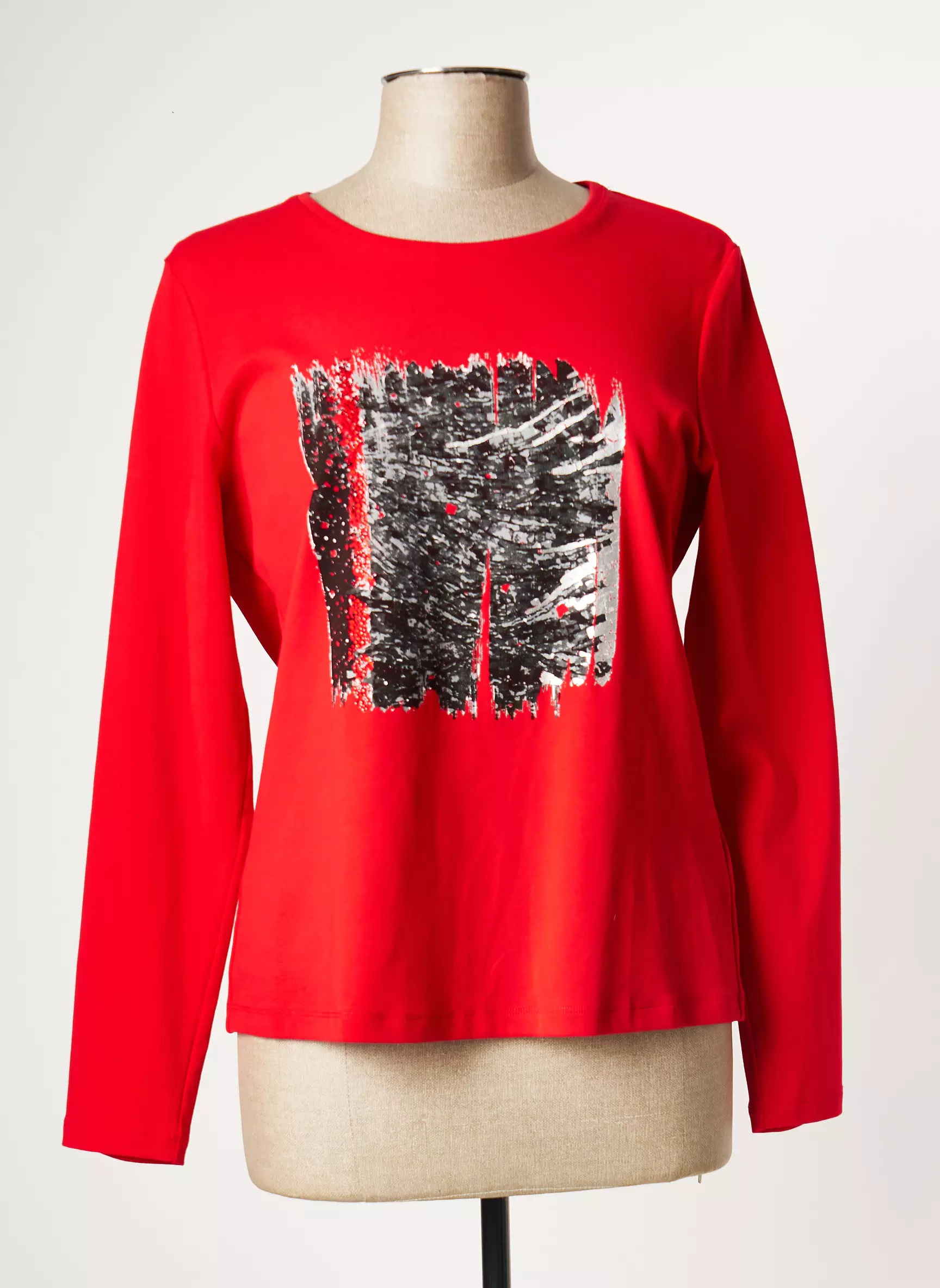 Fred Sabatier Tshirts Femme couleur rouge