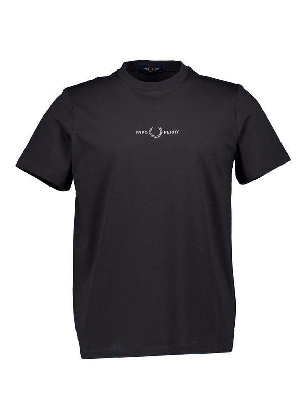 Fred Perry, T-Shirt, Baumwolle, dunkelgrau