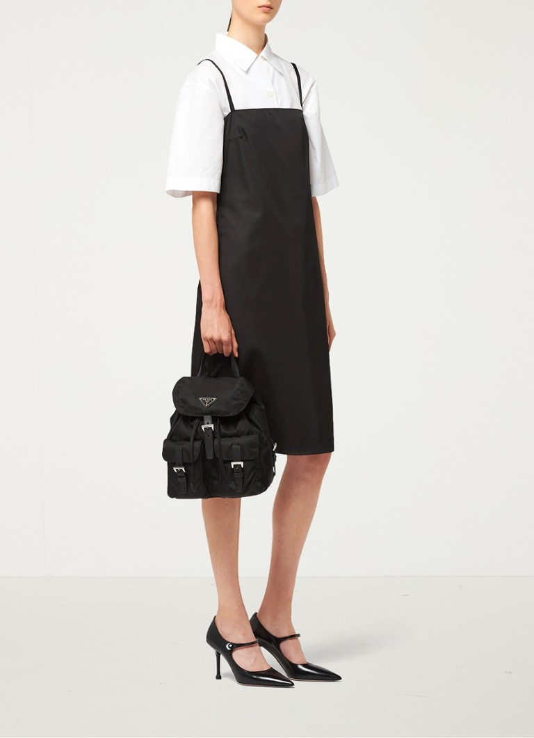 Prada Pieni Re-Nylon -reppu logolla