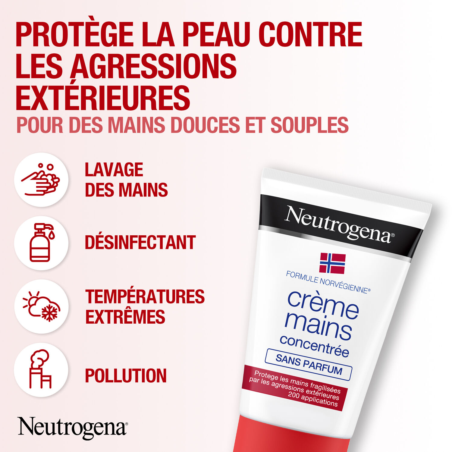 Neutrogena Crème mains NEUTROGENA® Crème Mains Concentrée sans parfum 50 ml