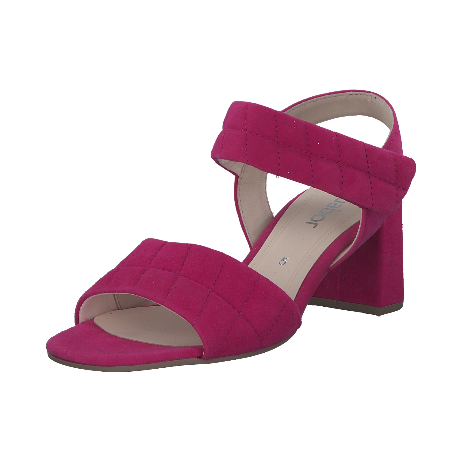 Gabor 21.711, Plateau-Sandaletten, Damen, pink