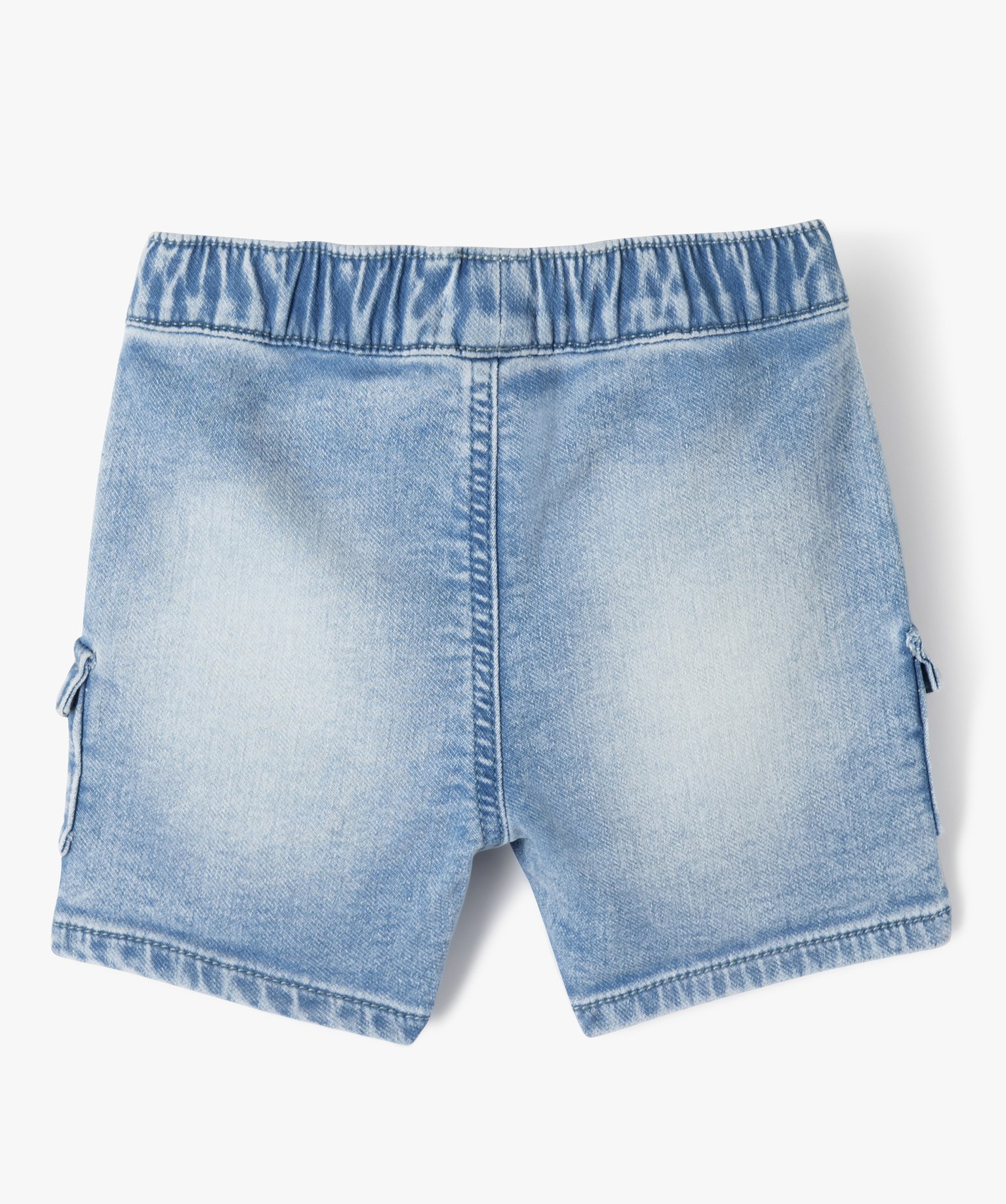 Bermuda bébé Garçon en jean délavé denim | GEMO