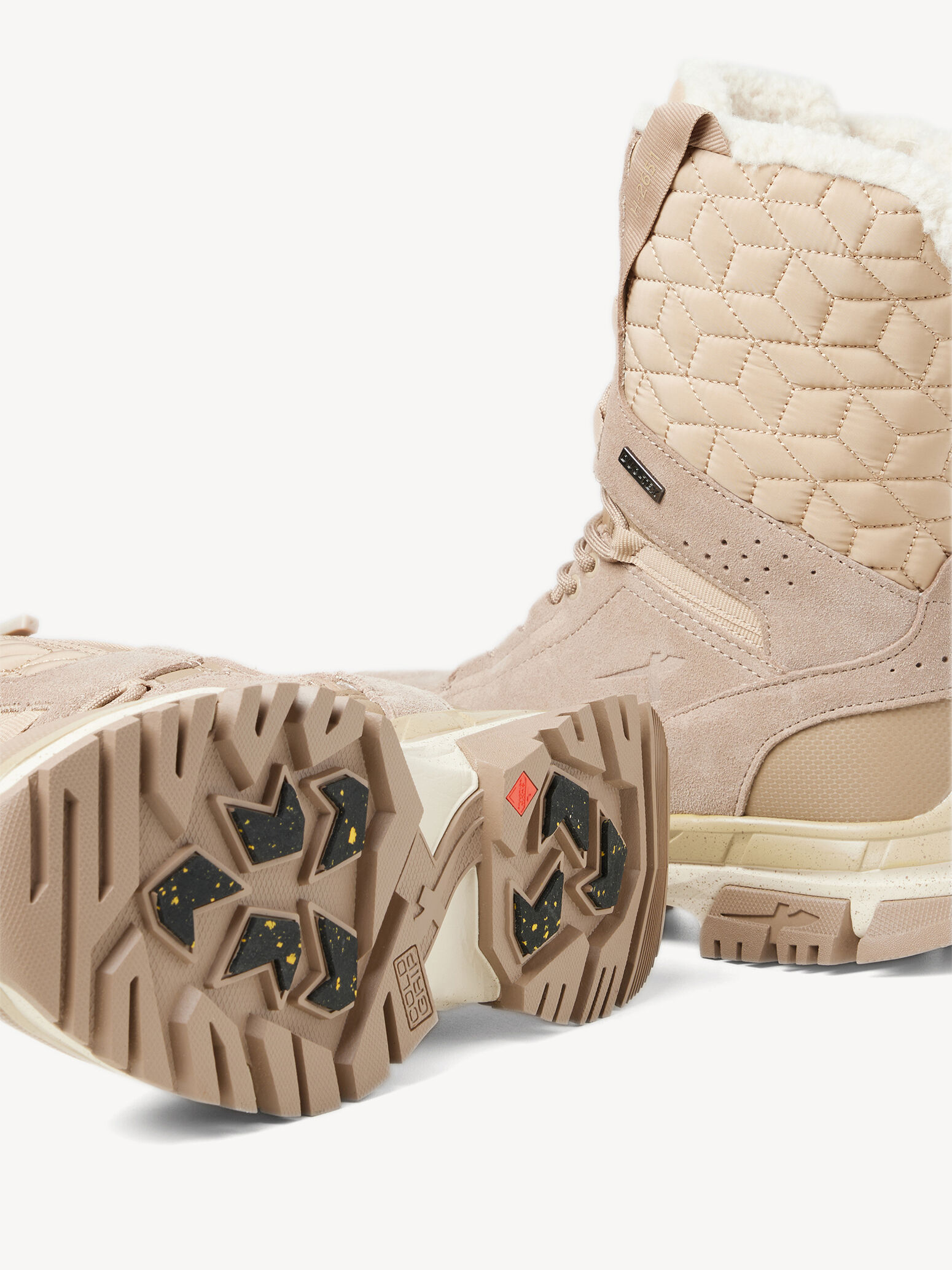 en cuir - marron doublure chaude