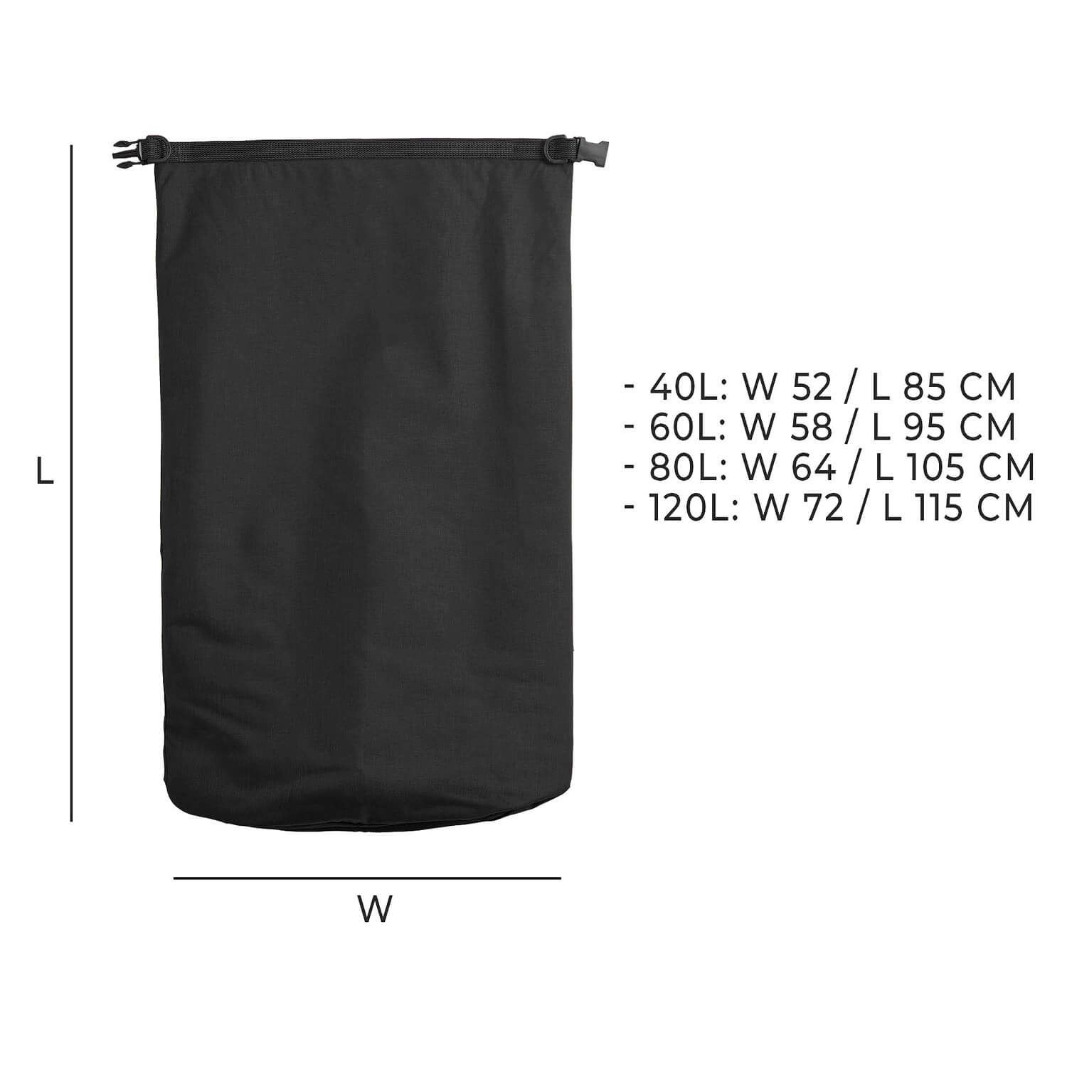 Rolltop Stuffsack 500D