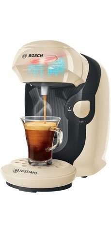 TASSIMO Kapselmaschine STYLE TAS1107, 1400 W, vollautomatisch, geeignet für alle Tassen, platzsparend