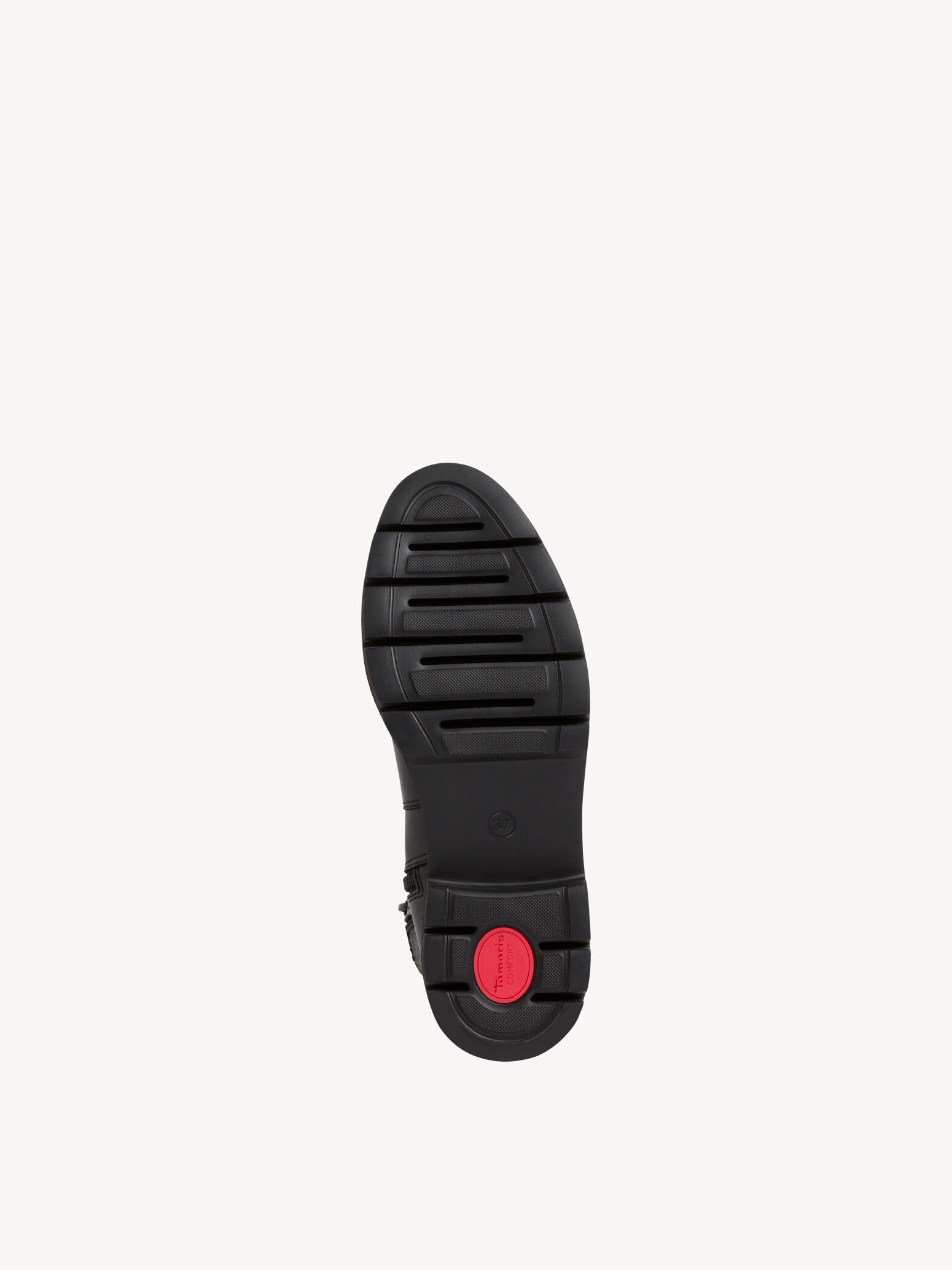 Bottine Chelsea en cuir - noir