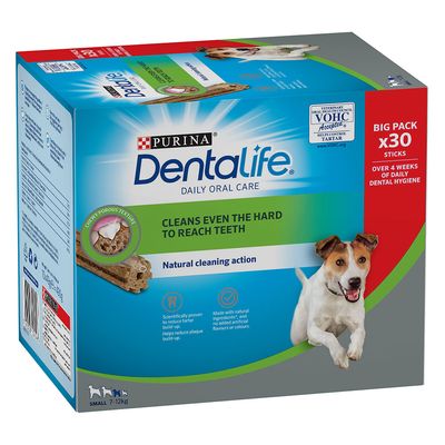PURINA Dentalife Tägliche Zahnpflege-Snacks für kleine Hunde (7-12 kg)