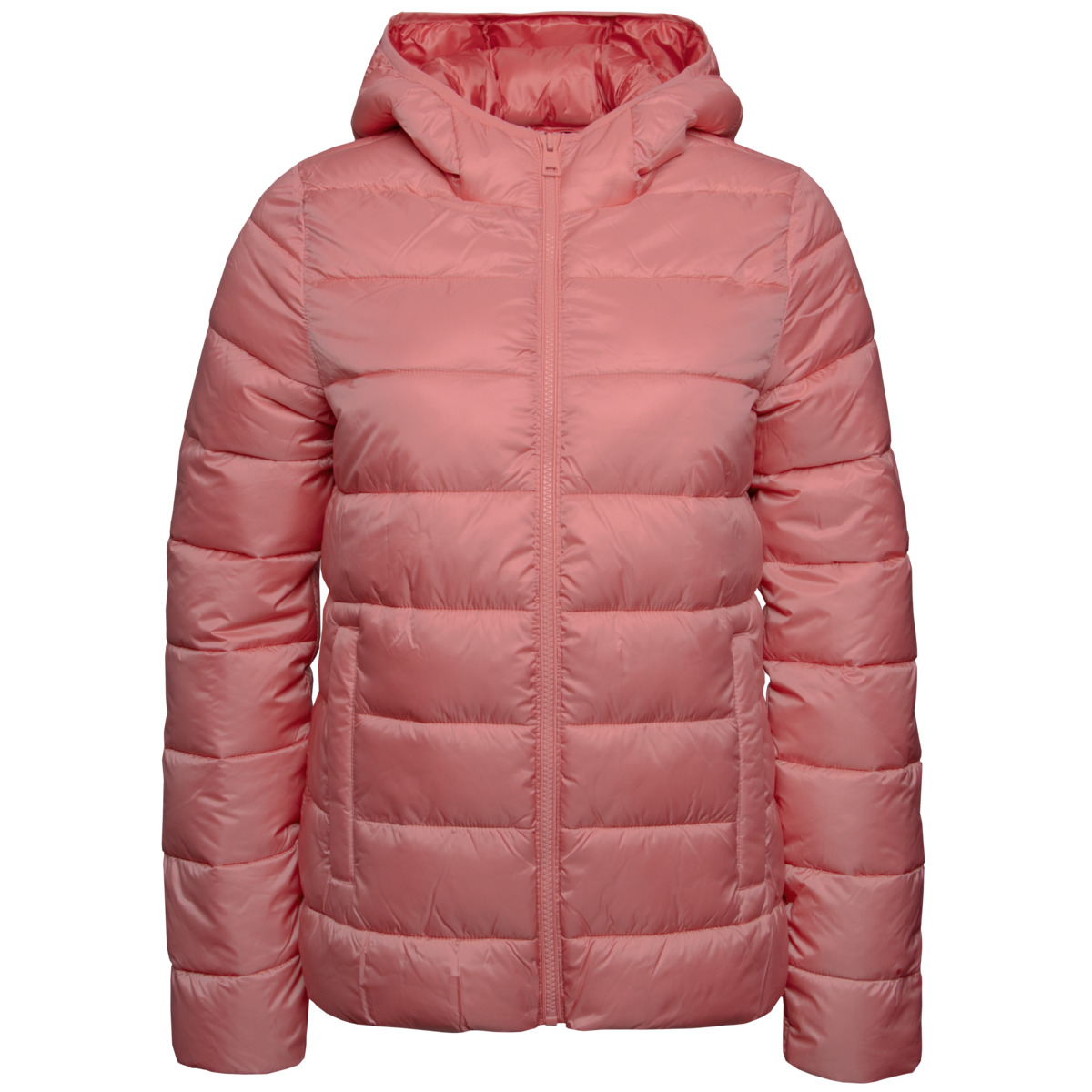 Champion Hooded Polyfilled Jacket Winterjacke pink