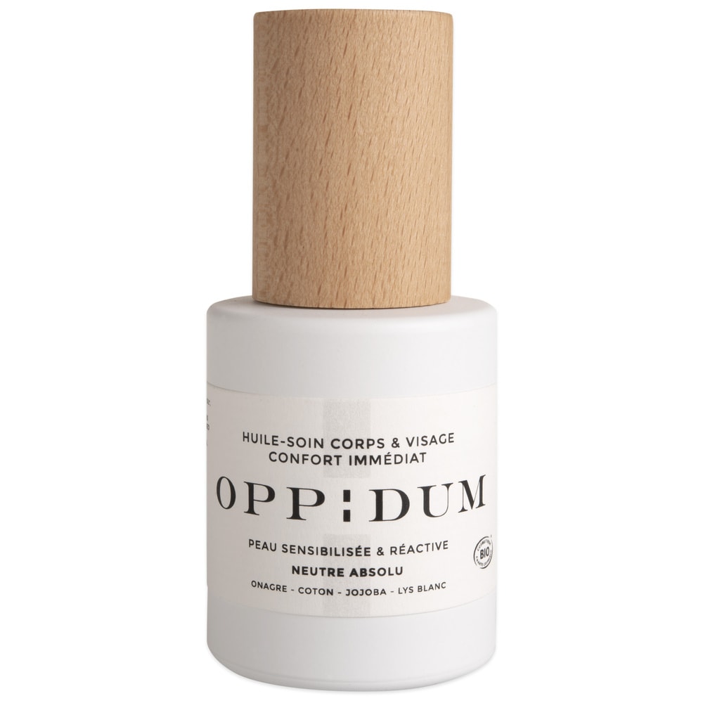 oppidum Huile-soin Neutre Absolu Huile-soin de jour Confort immédiat