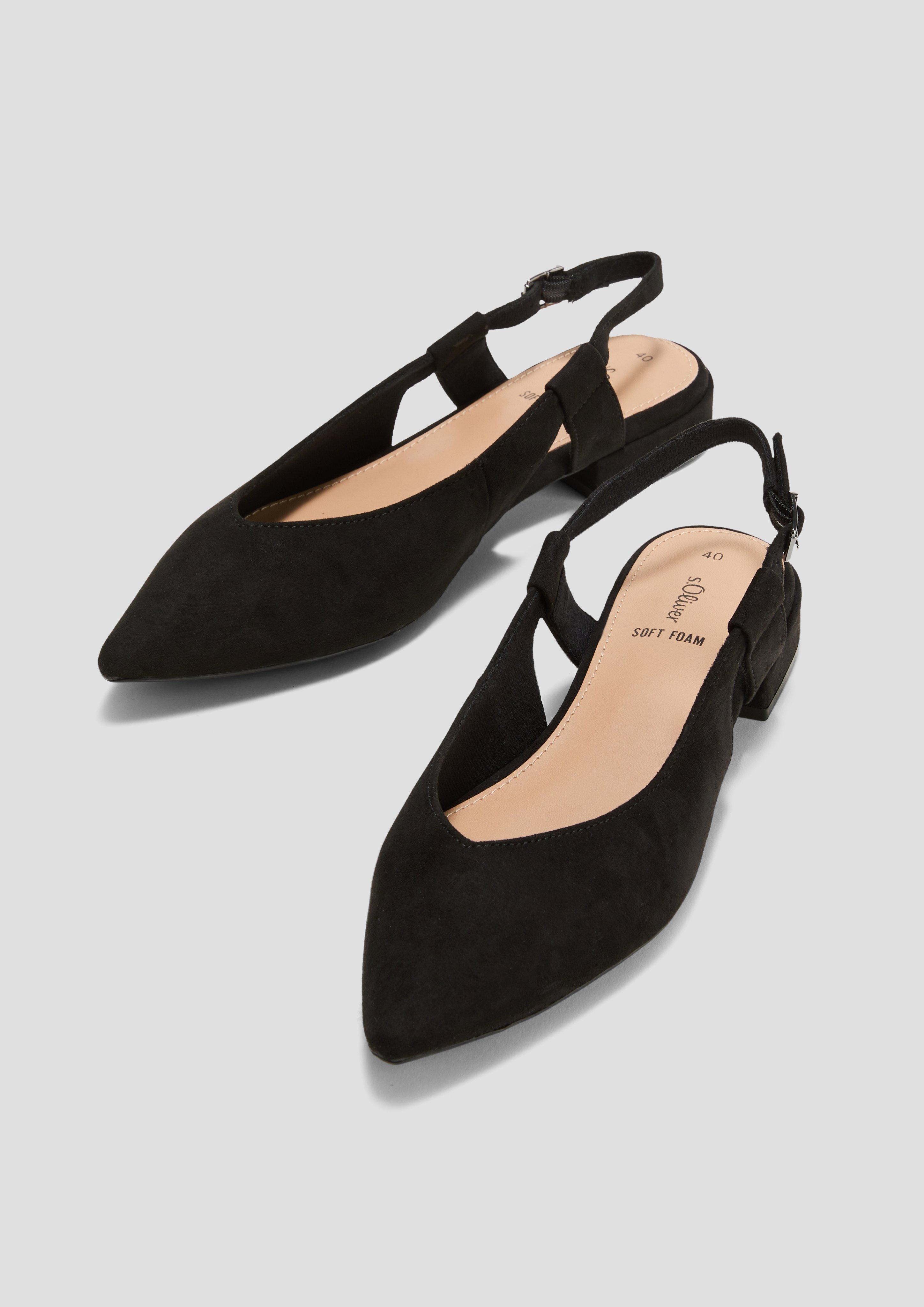 Spitz zulaufende Sling-Pantoletten  6008892-001