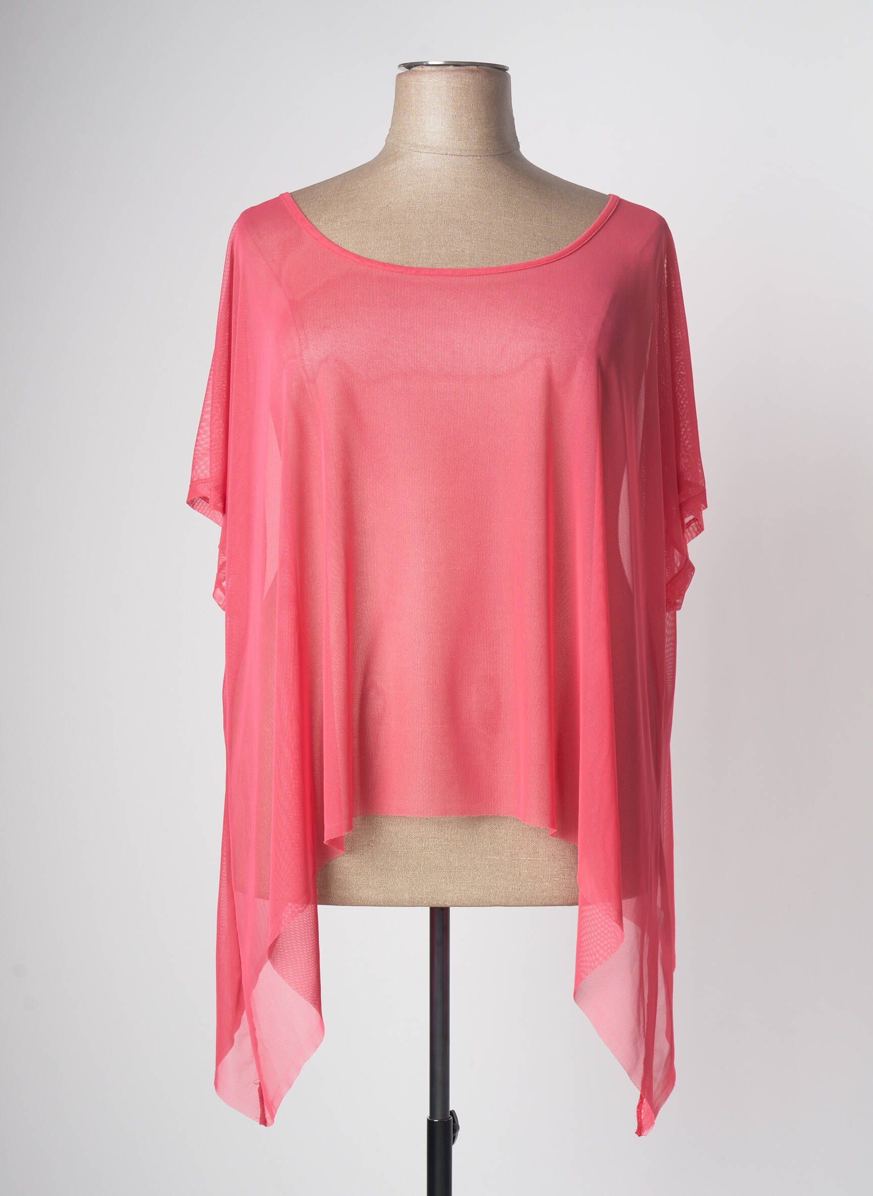 Maloka Tuniquemanchecourte Femme couleur rose