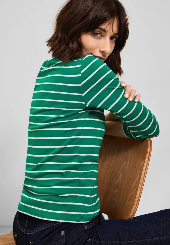 CECIL Shirt mit Streifenmuster