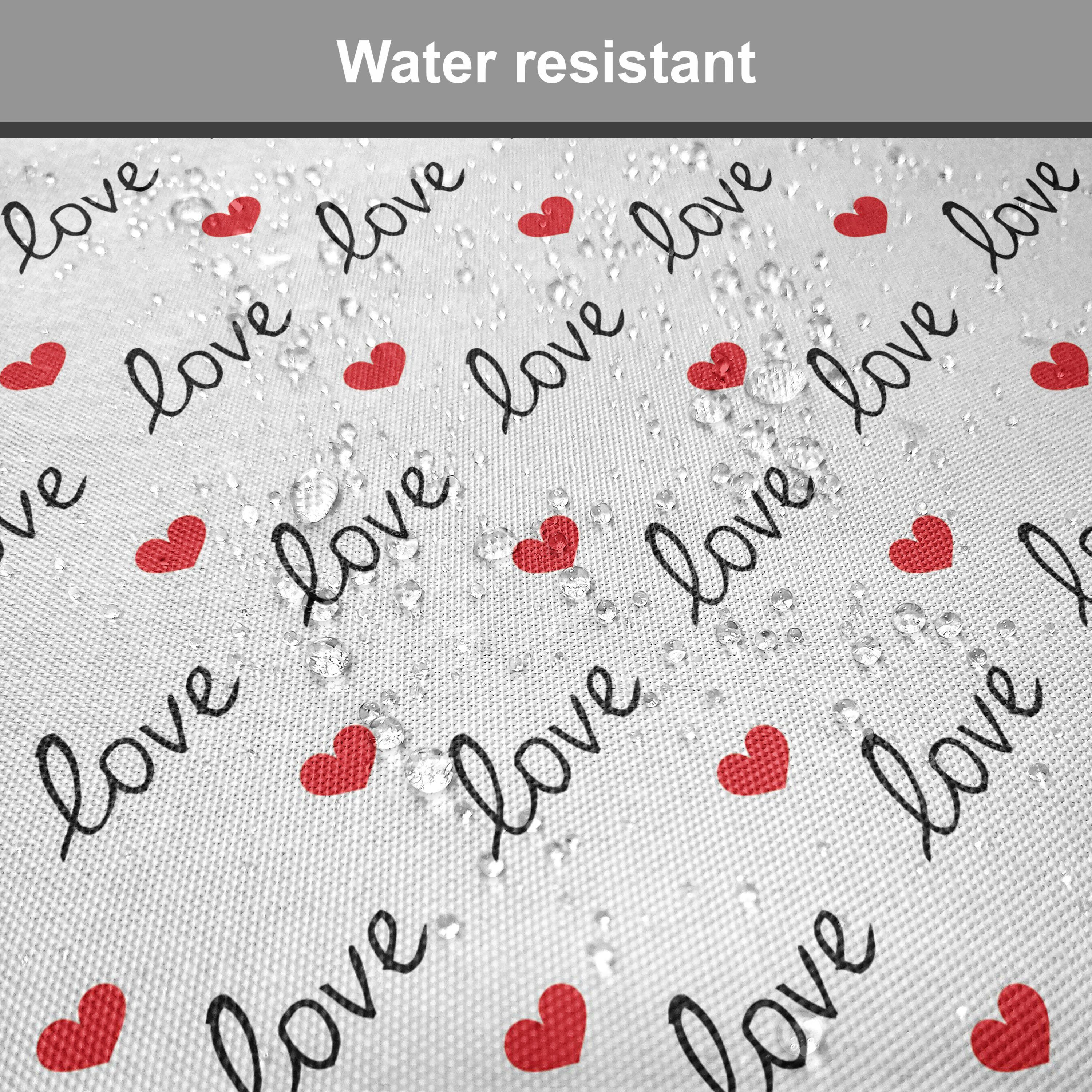 Abakuhaus Stuhlkissen Dekoratives wasserfestes Kissen mit Riemen für Küchensitze, Romantik Liebe Valentinstag
