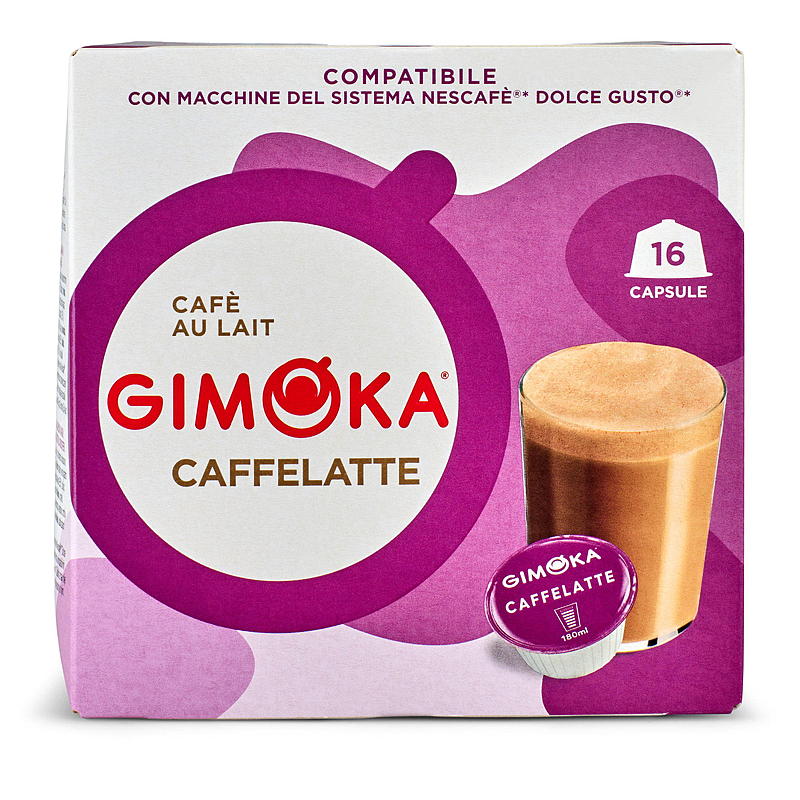 Gimoka Kaffekapsler 16-pk Gimoka Caffe Latte