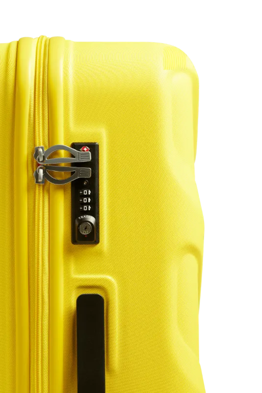Stratic Hartschalen-Koffer M mit 4 Rollen, 65 cm, 69 Liter Arrow 2 - Yellow