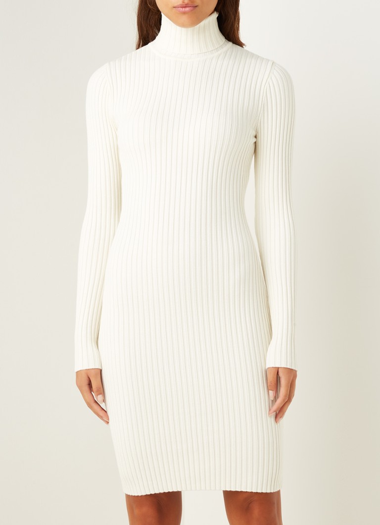 Rochie scurtă tricotată Wolford, din amestec de lână merinos.