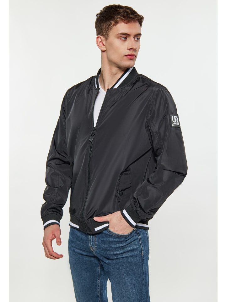 Schmuddelwedda Collegejacke in Schwarz günstig kaufen