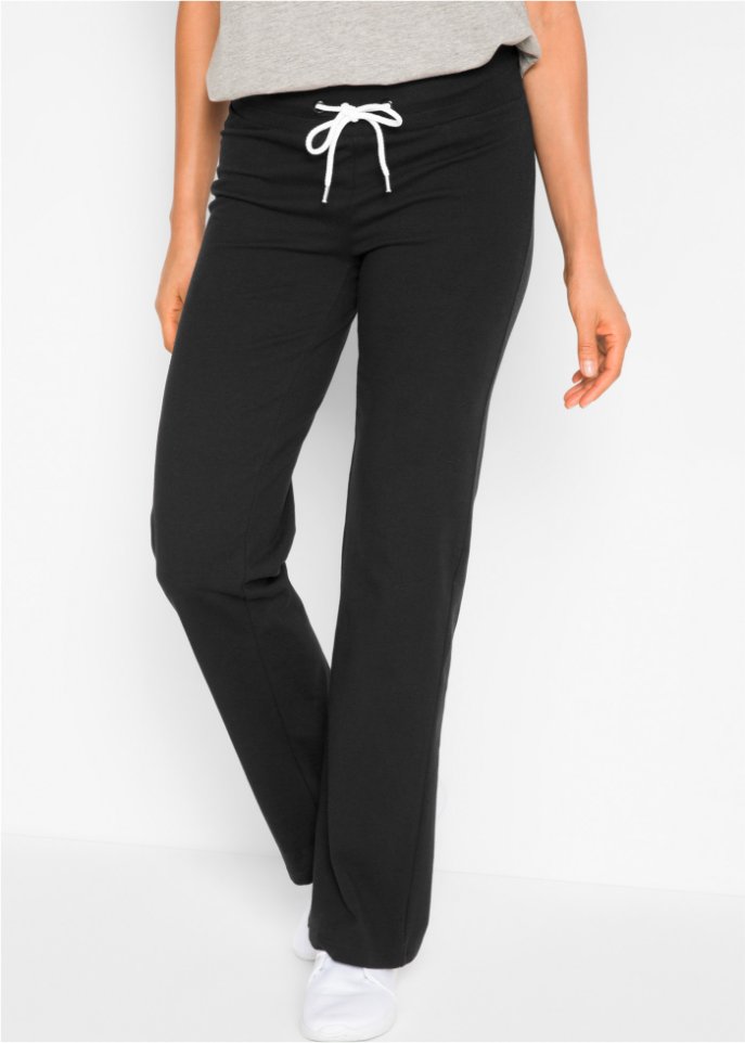 Jersey-Hose mit weitem Bein