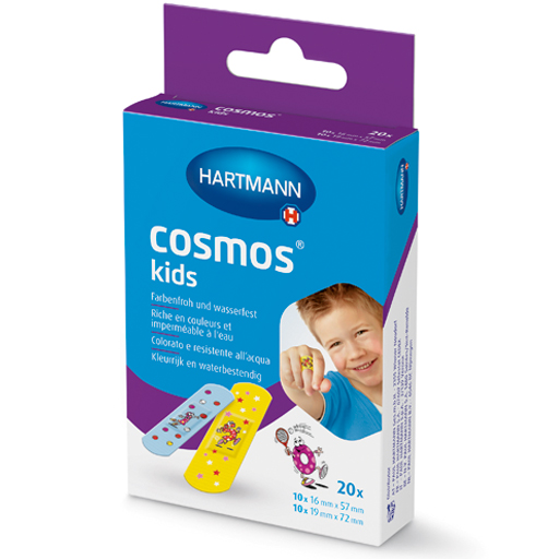 COSMOS kids Pflasterstrips 2 Größen  20 St  Pflaster
