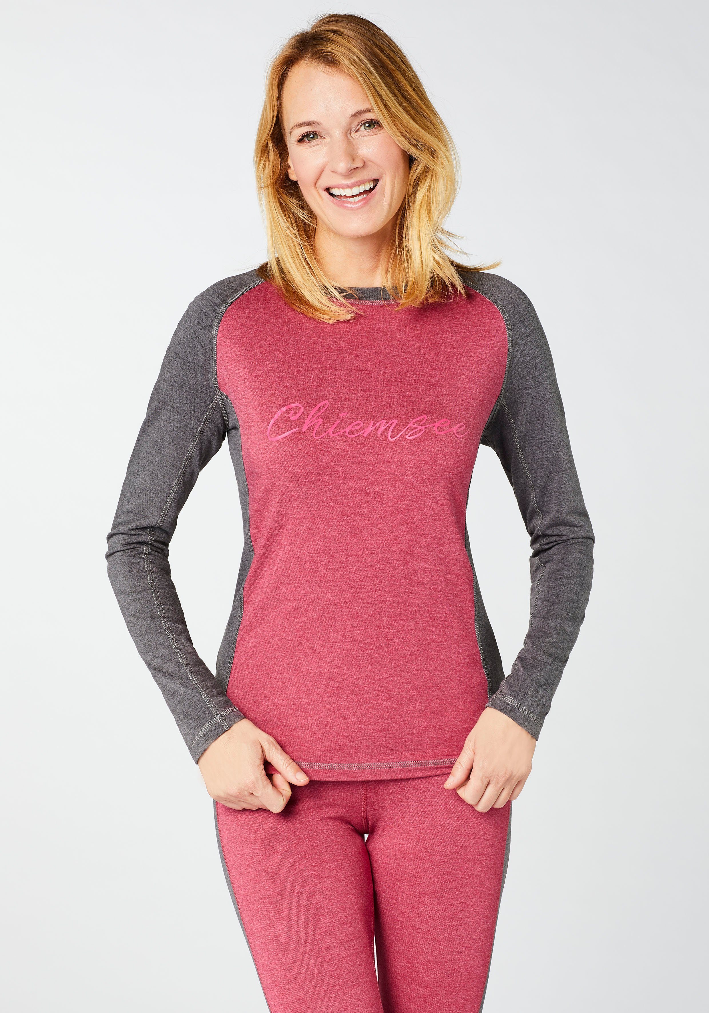 Chiemsee Unterziehshirt SANGRIA (Set, 2-St)