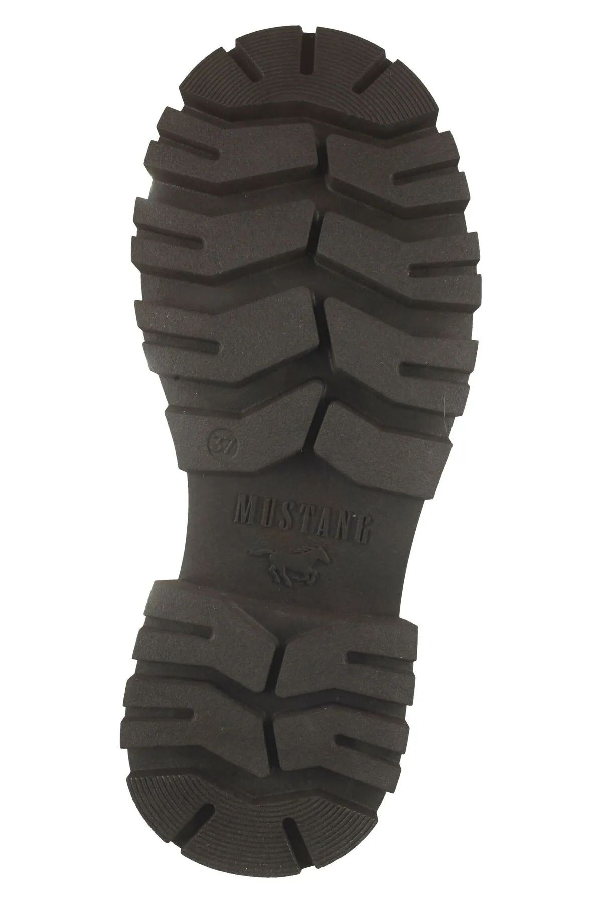 Mustang  Stiefelette - Braun - Blockabsatz