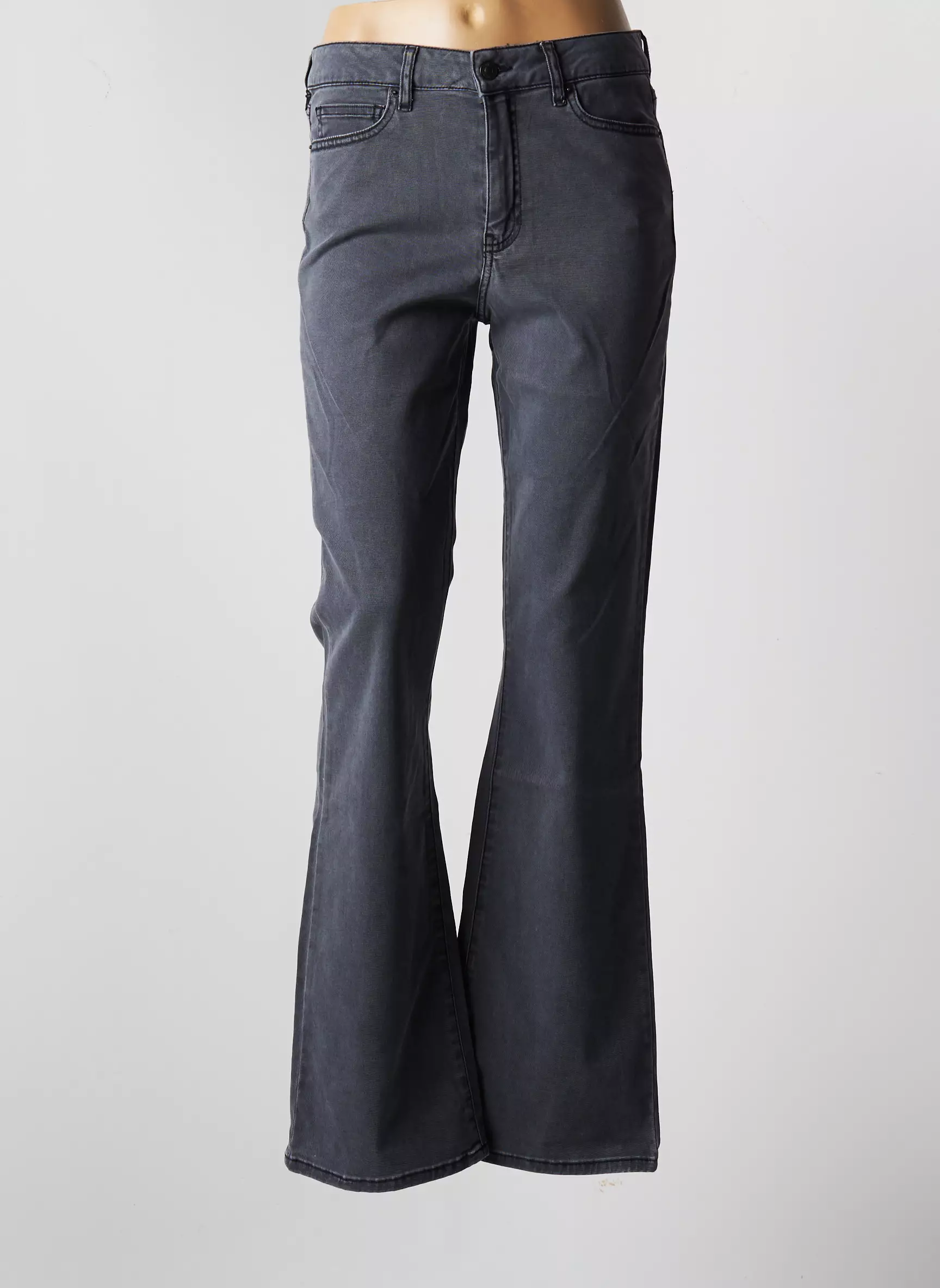 Five Jean Flare Femme couleur gris
