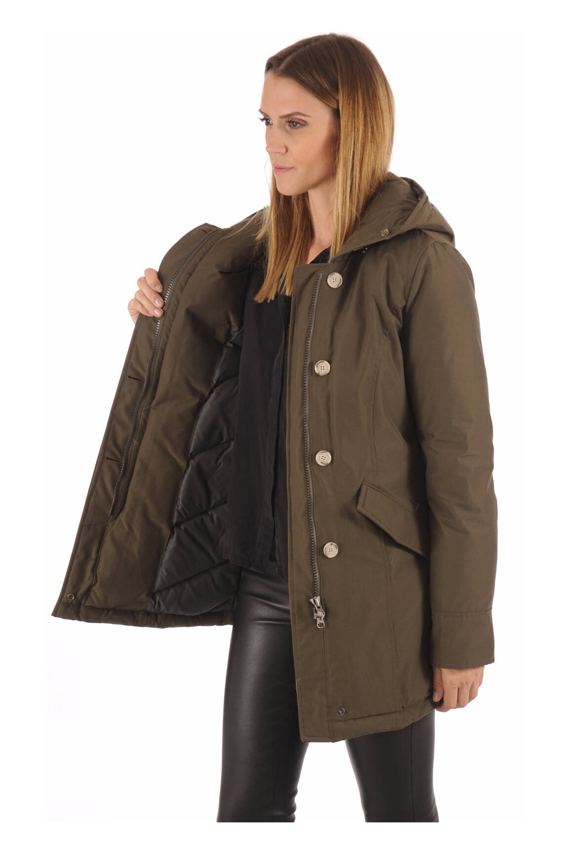 Woolrich Parkas Femme couleur vert