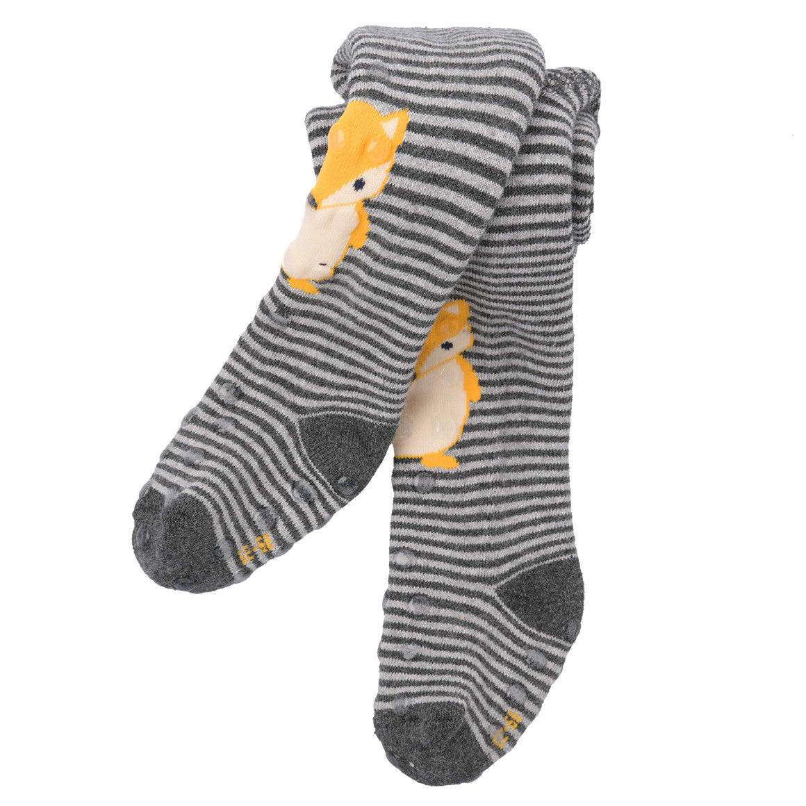 Baby Krabbelstrumpfhose mit Streifen-Allover
