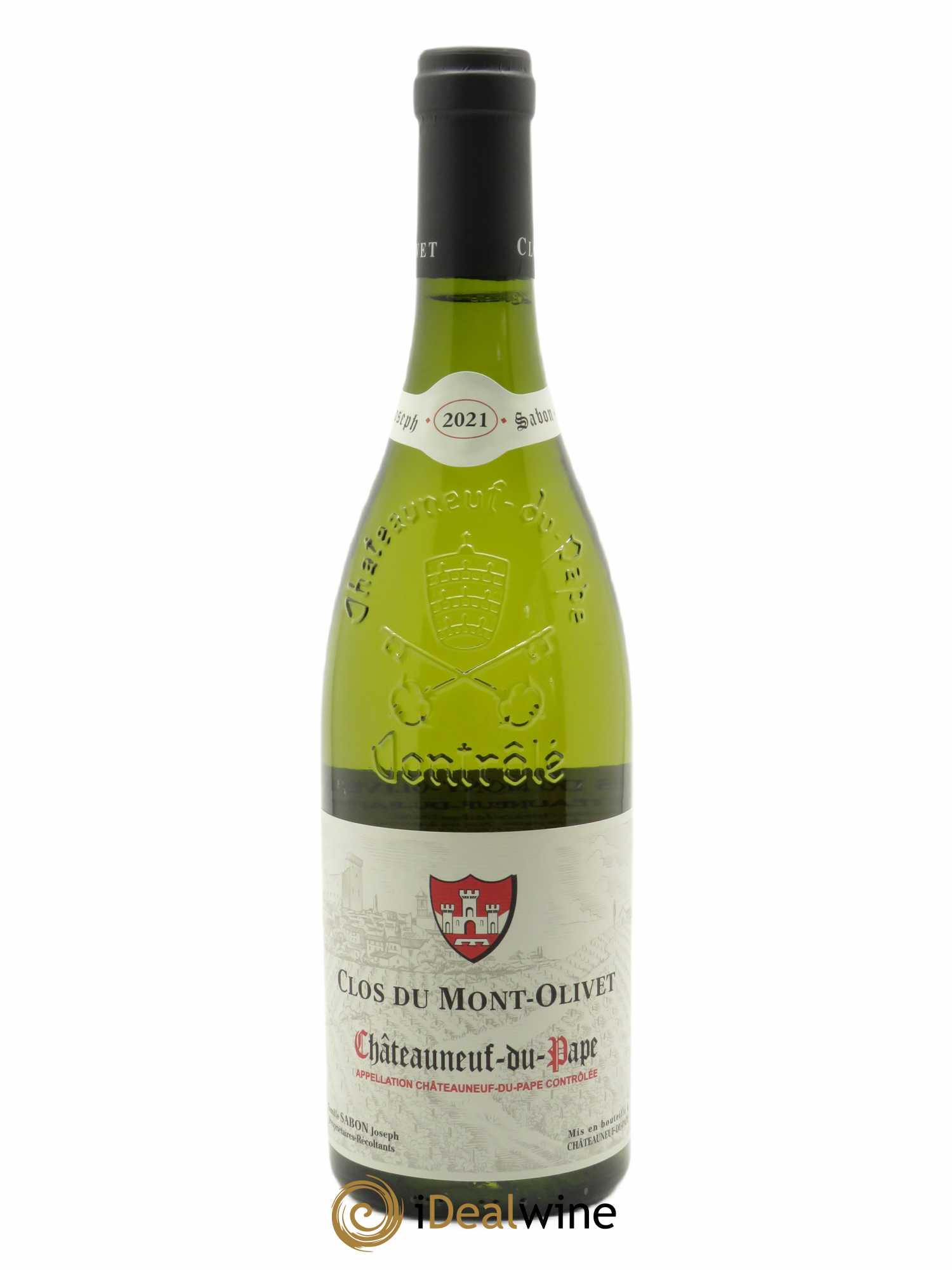Châteauneuf-du-Pape Clos du Mont-Olivet  2021 - Lot de 1 Bouteille