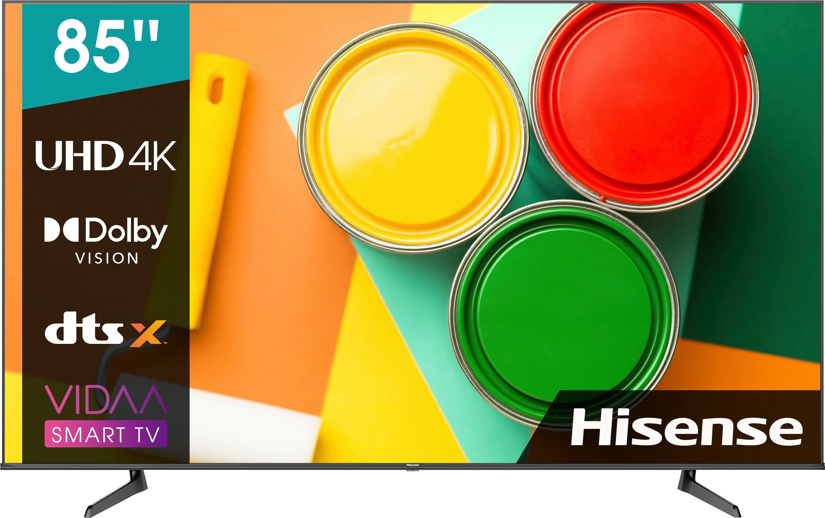 Hisense 85A6EG LED-Fernseher (216 cm/85 Zoll, 4K Ultra HD, Smart-TV)
