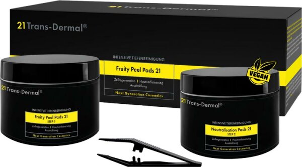21 Trans-Dermal Fruity Peel Pads 21 Gesichtspeeling