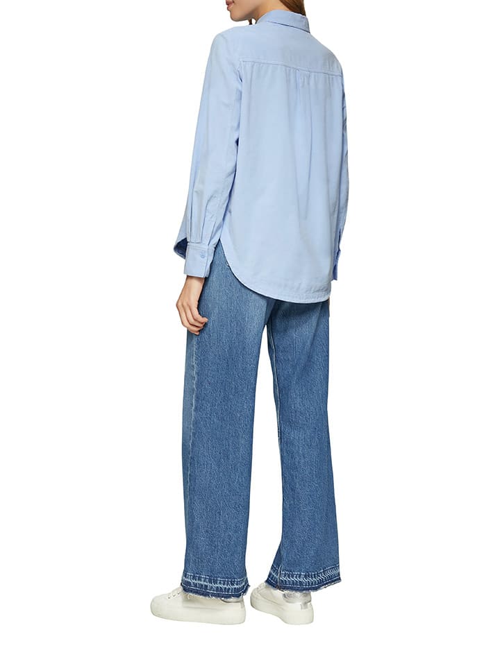comma Hemd in Hellblau günstig kaufen