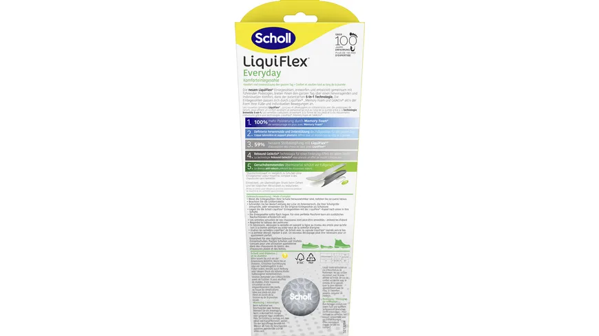 Scholl Liqui Flex Einlegesohlen Everyday L