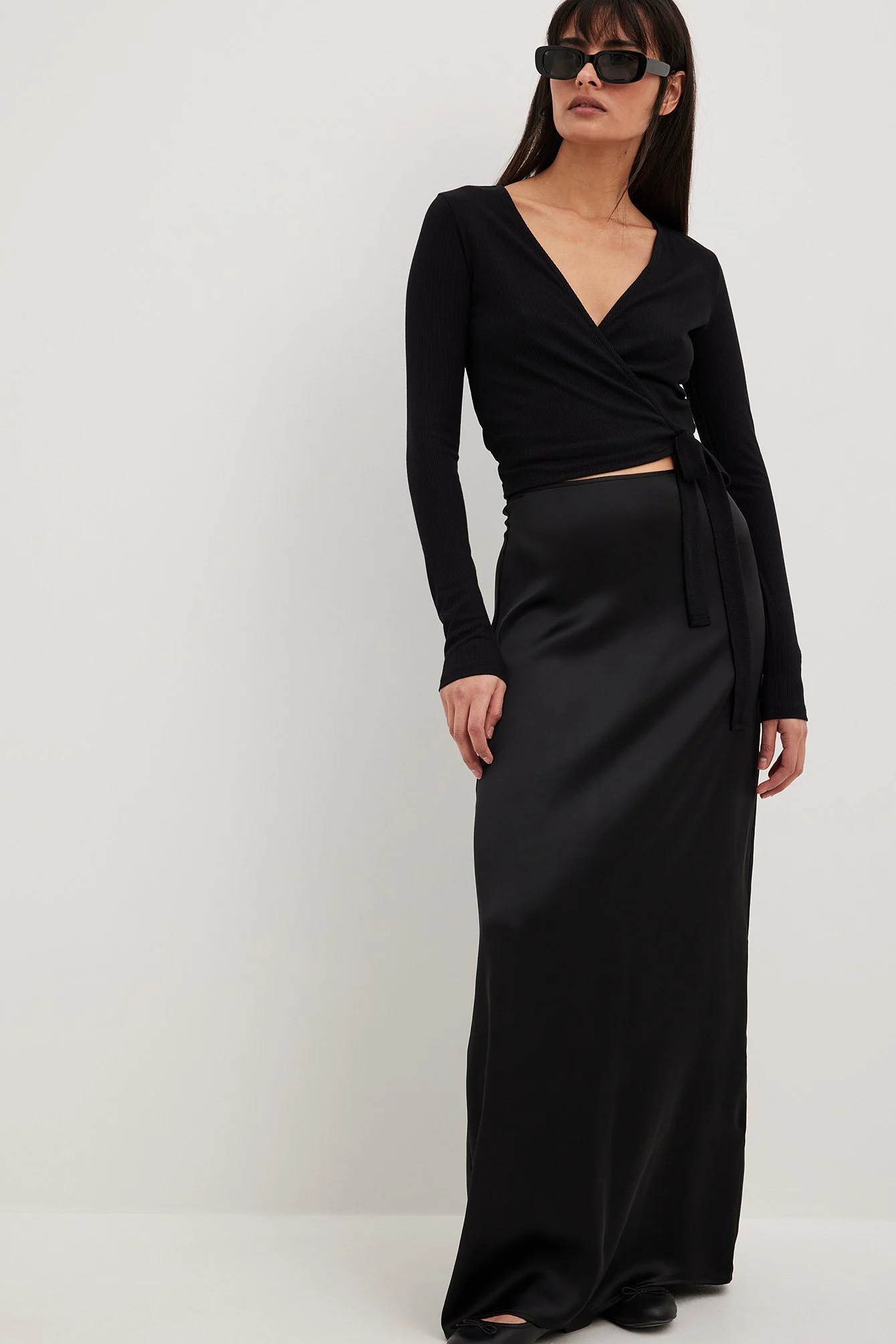 Recyceltes Wrap-Top